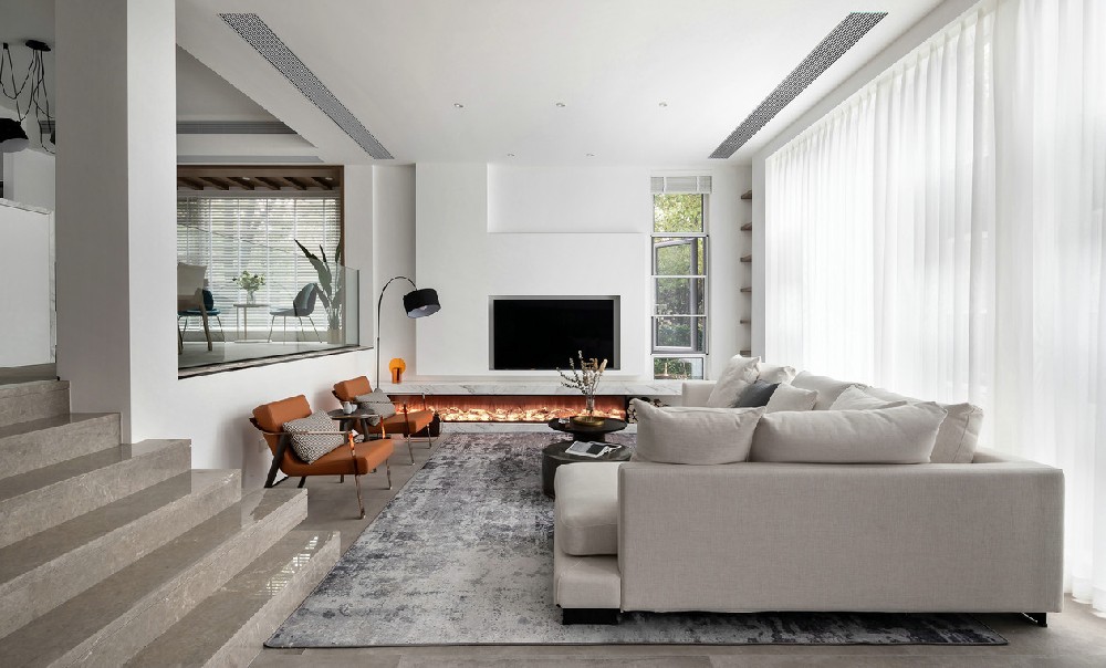 酒店客廳樣板間07