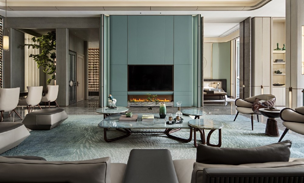 酒店客廳樣板間15