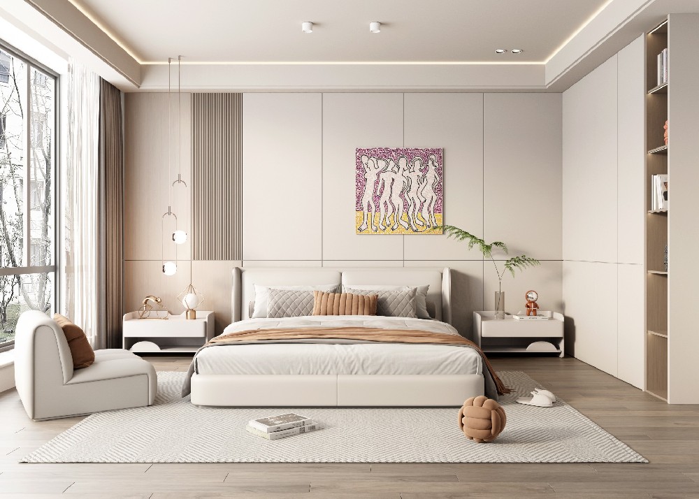 酒店臥室樣板間07