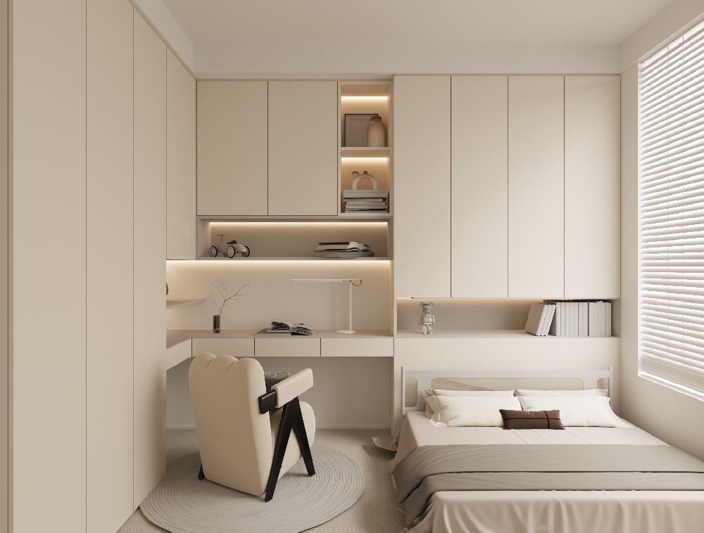 酒店臥室樣板間11