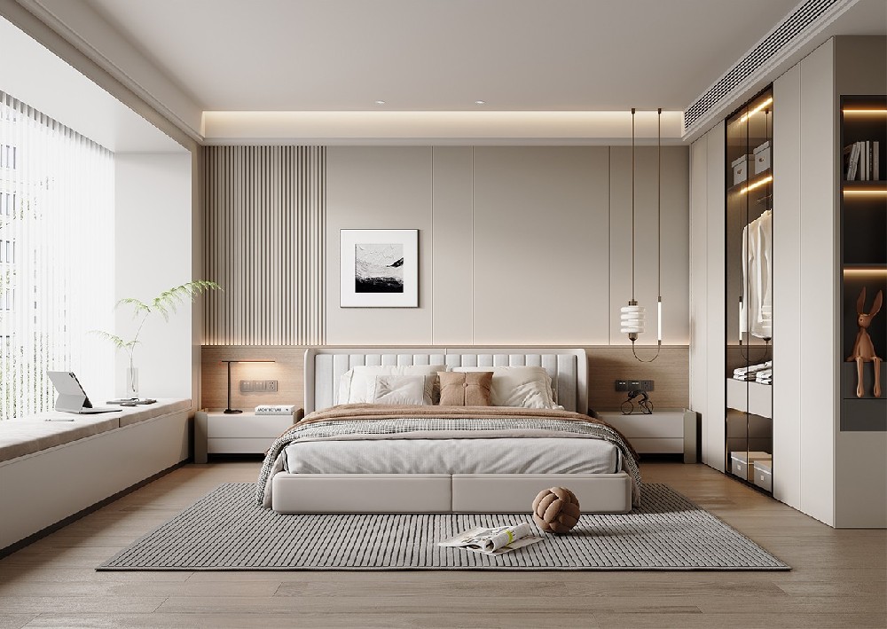 酒店臥室樣板間12