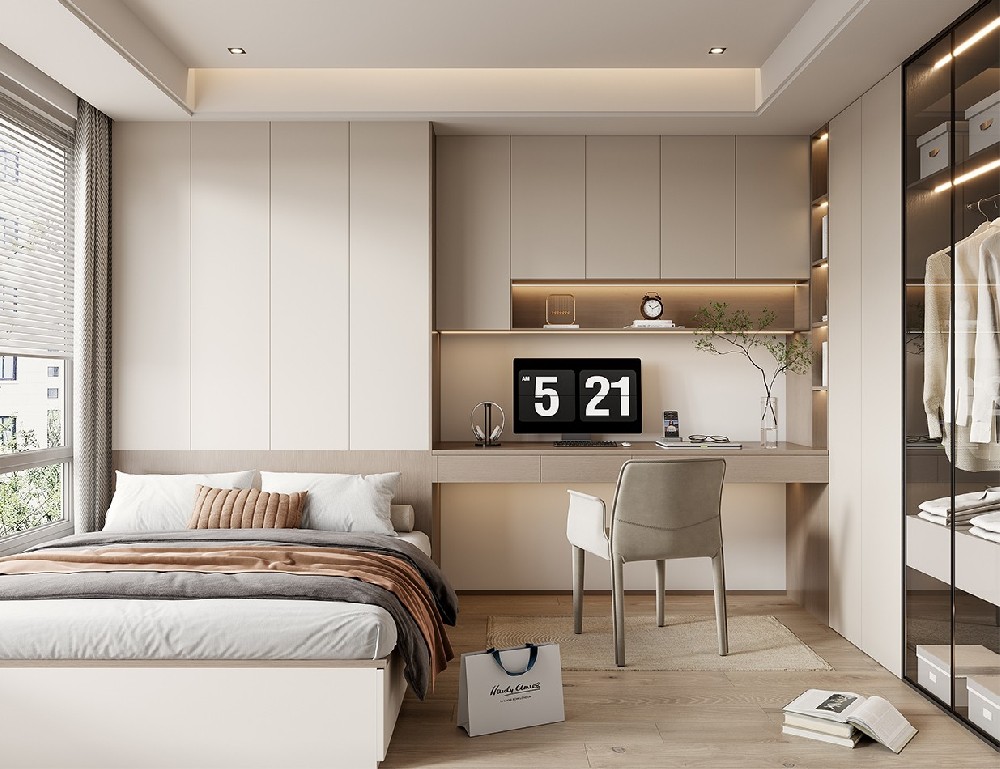 酒店臥室樣板間13