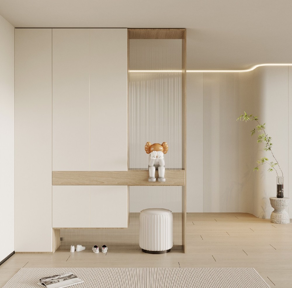 酒店玄關柜樣板間01