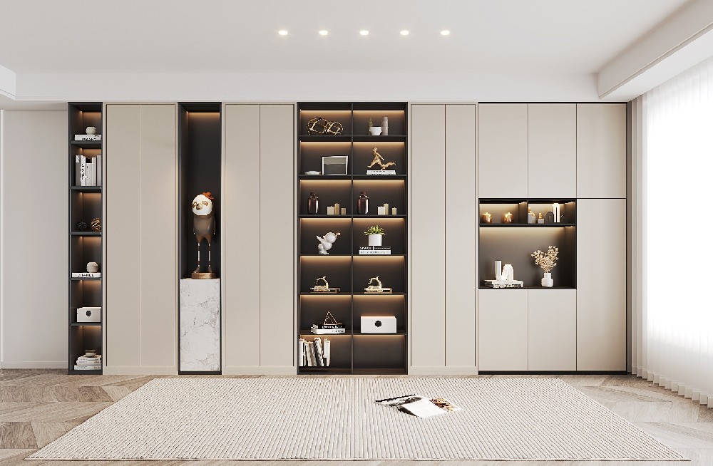 酒店玄關柜樣板間03