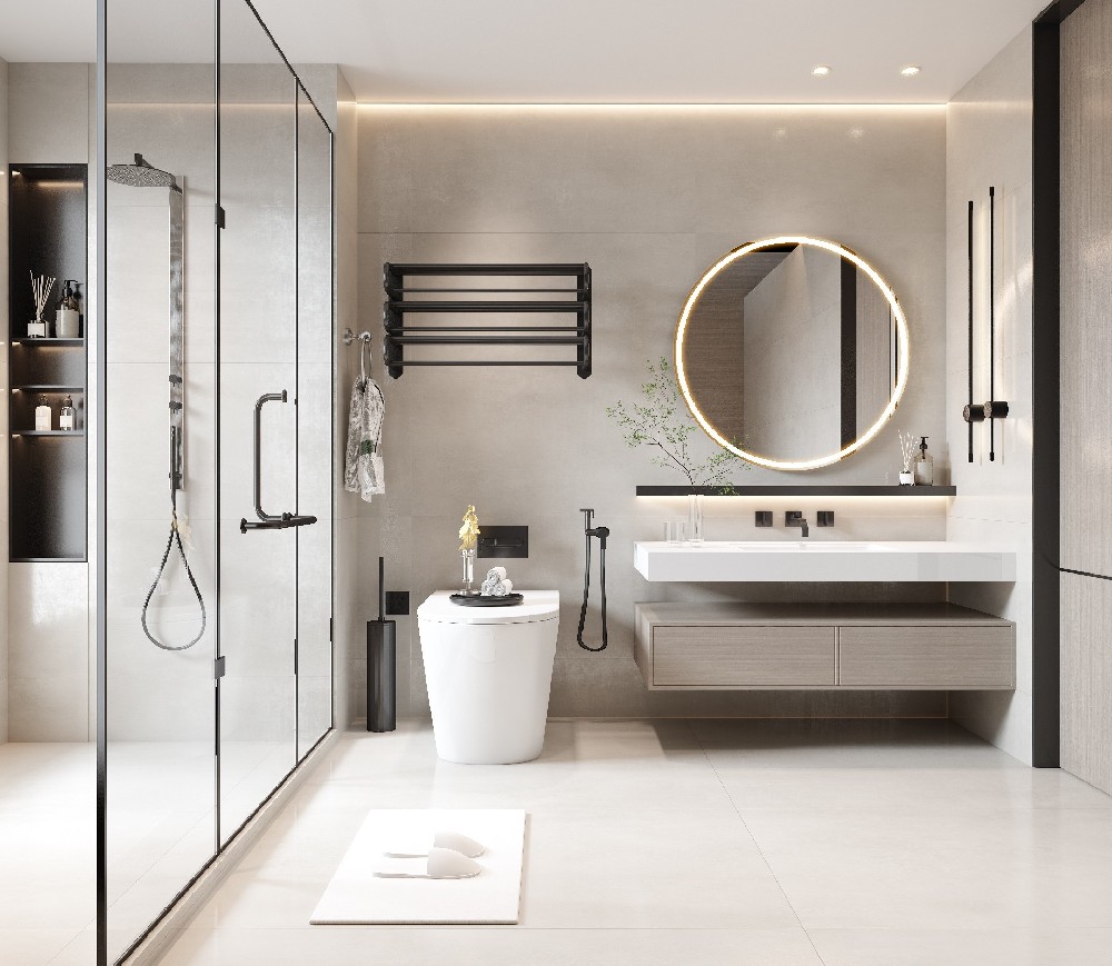 酒店浴室柜樣板間01