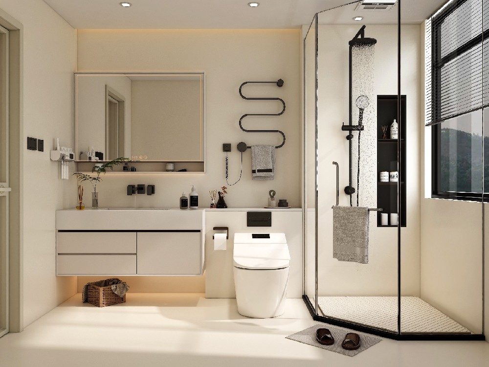 酒店浴室柜樣板間05