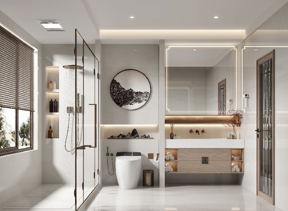 酒店浴室柜樣板間10