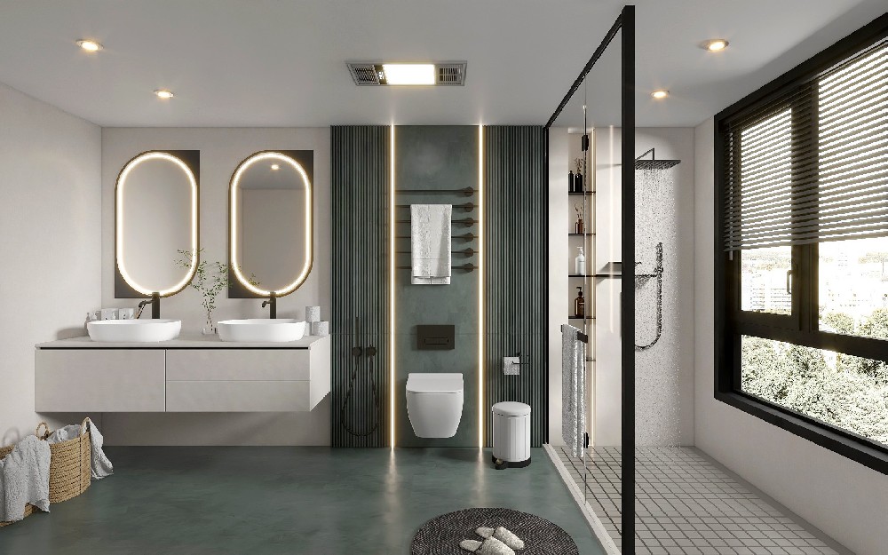 酒店浴室柜樣板間18