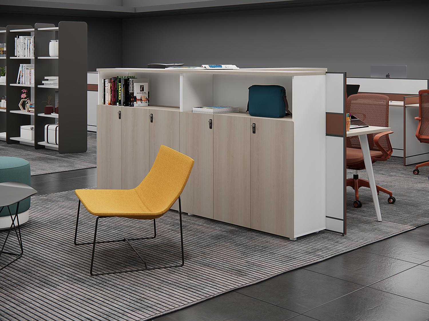 20+40愛馬仕橙屏風場景圖1