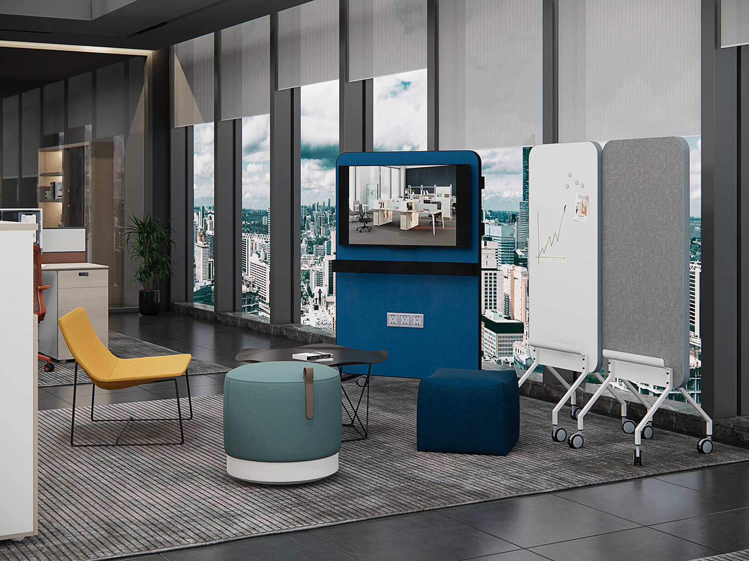 20+40愛馬仕橙屏風場景圖2