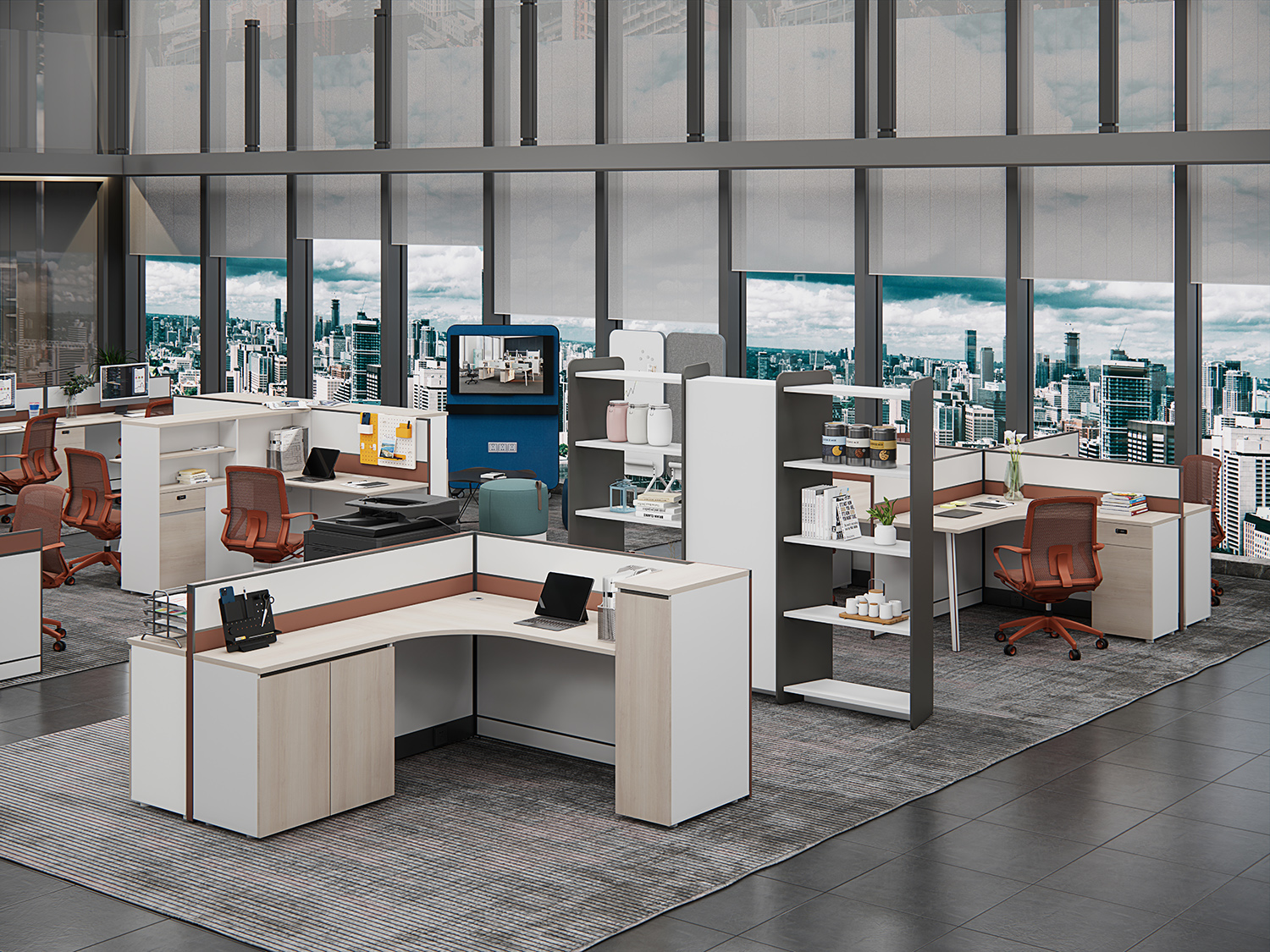 20+40愛(ài)馬仕橙屏風(fēng)場(chǎng)景圖5